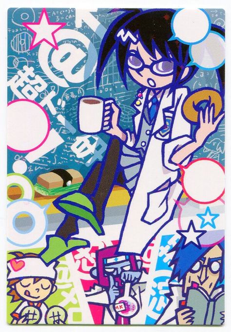 Pop’n Music Art, Pop N Music Art, Pop N Music, Popn Music, Superflat Pop, Pop'n Music, Superflat, Y2k Art, Arte Inspo