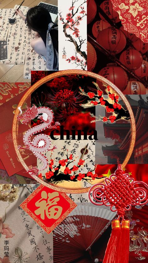 #china #chinese #red #culture China Culture Art, China Culture Aesthetic, Red Aesthetic Chinese, Chinese Mood Board, Chinese Red Aesthetic, Red Chinese Aesthetic, Chinese Fashion Aesthetic, Chinese Moodboard, Gsce Sketchbook