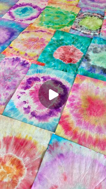 Tie Dye Art Projects For Kids, Tie Dye Art For Kids, Tye Dye Activities For Preschool, Color Diffusing Paper Projects, Process Art Elementary, Tie Dye Bulletin Board Ideas, Easy Art Techniques, Art Ideas For Elementary Students, 2nd Grade Arts And Crafts Activities