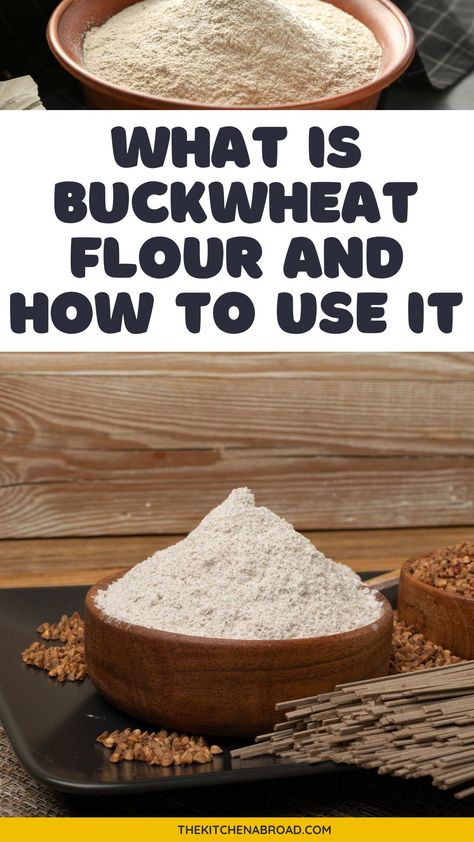 Discover the wholesome world of buckwheat flour – your gluten-free, nutrient-packed alternative for healthier baking and delicious meals. What To Make With Buckwheat Flour, Buck Wheat Flour Recipes, Buckwheat Flour Recipes Gluten Free, Recipes Using Buckwheat Flour, Buckwheat Recipes Flour, Buckwheat Recipe, Buckwheat Flour Recipes, Wheat Flour Recipes, Healthier Baking