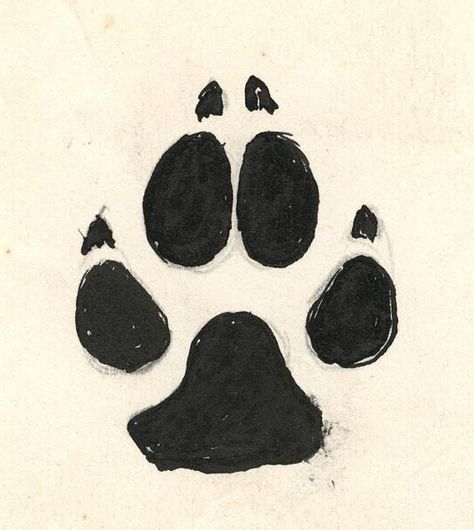 Wolf paw print. My next tattoo. Behind the ear. Had it planned for a long, long time. Wolf Print Tattoo, Tattoo Ideas Wolf, Paw Print Drawing, Wolf Paw Tattoos, Wolf Paw Print, Paw Wallpaper, Paw Drawing, Tattoo Wolf, Picture Graphs