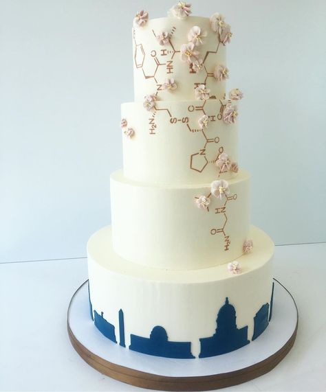 461 tykkäystä, 12 kommenttia - Lara Halabi (@fluffythoughtscakes) Instagramissa: ”Our couple definitely had some sweet chemistry going on... . . . #cake #cakes #oxytocin…” Chemistry Cake, Chemistry Wedding, Science Cake, Science Wedding, Graduation Party Cake, Debut Ideas, Mini Cakes Birthday, Science Chemistry, Eco Friendly Wedding