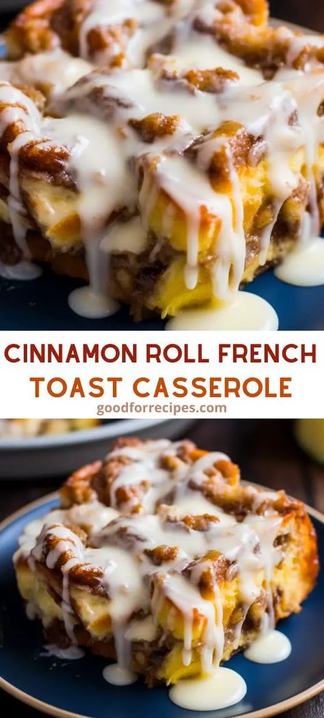 Cinnamon Casserole, Cinnamon Roll French Toast Casserole, Cinnamon Roll French Toast Bake, French Toast Bake Overnight, French Toast Casserole Easy, Cinnamon Roll French, Cinnamon Roll French Toast, French Toast Casserole Overnight, French Toast Casserole Recipes