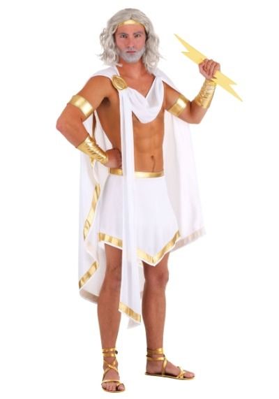 Best Adult Halloween Costumes 2020 | NEW 2020 Adult Costume Ideas Zeus Costume, Greek God Costume, Roman Clothes, Toga Costume, Greek Costume, Greek Goddess Costume, Goddess Costume, Unique Costumes, Last Minute Halloween Costumes