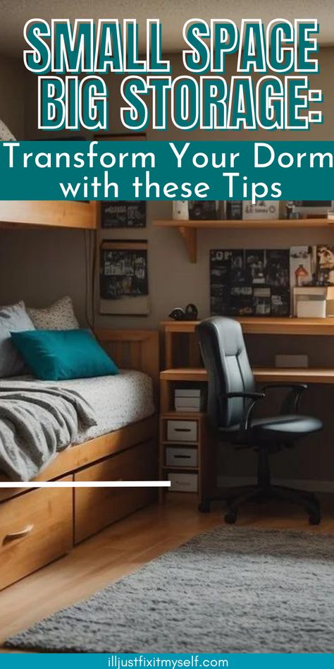 Neatly organized dorm room storage solutions Dorm Storage Hacks, Clever Organizer, Dorm Room Storage, Dorm Storage, Dorm Life, Clever Hacks, Storage Hacks, Organization Hacks, Dorm Room