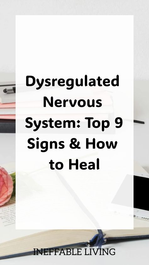 What Is A Dysregulated Nervous System? A dysregulated nervous system refers to an imbalance or dysfunction in the autonomic nervous system (ANS), which is responsible for regulating the body’s automatic functions.  The ANS consists of two branches, the sympathetic and parasympathetic, that work together to maintain equilibrium and respond to internal and external stimuli.  The sympathetic nervous system is responsible for activating the body’s “fight-or-flight” response in situations of perceive Crystals For Nervous System, Tips To Regulate Nervous System, Signs Of A Dysregulated Nervous System, Resetting Nervous System, Overactive Nervous System, Parasympathetic Nervous System Reset, Healing A Dysregulated Nervous System, Deregulated Nervous System, Ways To Regulate Nervous System