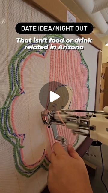 Chelsey Hauston on Instagram: "Date Idea that isn't food or drink related in AZ ⬇️

@tutugether.az does tufting, where you make rugs and it's super fun. They are located in Tempe, AZ and offer tufting, decoden and pour over art. Here's the process:

1. Choose your rug size and design
2. Pick out your yarn colors
3. Tufting your rug and you're all set!

740 S Mill Ave, Tempe, AZ 85281

📍Tag a friend below who needs to take you here ⬇️

#tufting ##tempeaz #thingstodoinaz #decoden" Rug Tufting Ideas Beginner, Tufted Rug Design Ideas Easy, Rug Making Ideas, Tufting Ideas Beginner, Rug Tufting Ideas, Daisy Rug, Tufting Art, Tufting Rug, Tufting Ideas