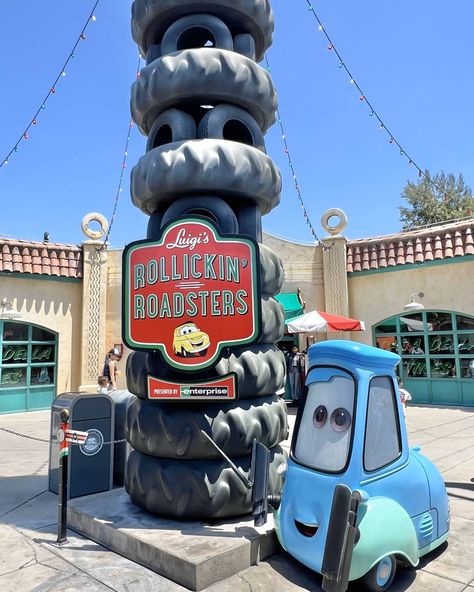 Let’s explore one of the best and most immersive themed lands you’ll find at a Disney Park - Cars Land! 🚗🚙 Start your motors and head on over to Radiator Springs, the cutest little town in Carburetor County 🏁 Here you will find yourself transported into the Cars movies with familiar sights like Flo’s V8 Cafe, Ramone’s House of Body Art, Filmore’s Tast In and so many more iconic spots! 👀 This land is also home to three attractions you won’t want to miss out on, on your visit: 1️⃣ Radiato... Disney Radiator Springs, Trip Manifestation, Car Town, Disney Pics, Radiator Springs, Cars Land, Cars Movie, Disney Park, Spring Aesthetic