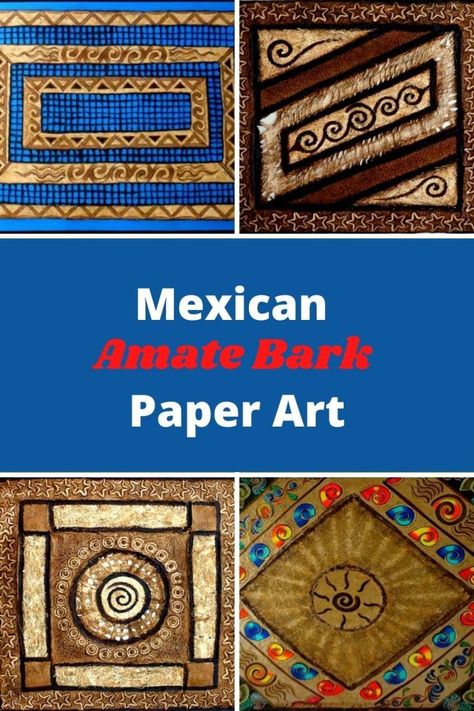 Mexican Amate Bark Paper Art Mexican Amate Art, Burnt Paper Art, Epoxy Mexican Art, Amate Bark Painting Art Lesson, Mexican Amate Paper Art, Amate Paper Art, Amate Paper, Ways To Stay Healthy, Painting Art Lesson