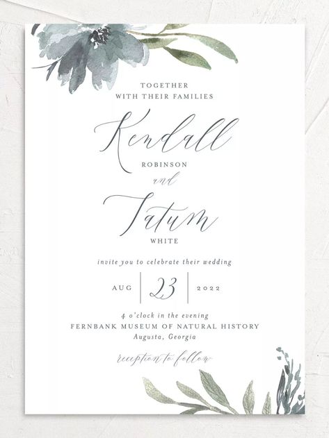 Wedding Invitation Wording: Traditional & Modern Examples Kad Perkahwinan, Wedding Invitation Wording Formal, Wedding Invitation Wording Templates, Wedding Invitation Wording Examples, Wedding Invitation Details Card, Timeless Wedding Invitations, Wedding Invitation Styles, Free Wedding Invitations, Formal Wedding Invitations