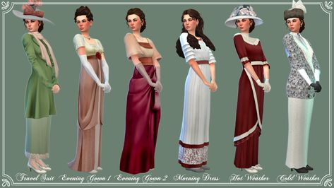 hi sugar, are you rationed? Sims 4 Decades Challenge, Sims Medieval, Sims4 Clothes, Sims 4 Mods Clothes, Dress Hairstyles, Travel Dress, Game Dresses, Dress Gloves, Full Length Dress