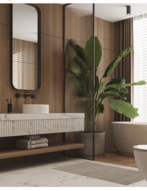 Japandi Bathroom Design, Japandi Bathroom, Casa Country, Washroom Design, Japandi Interior, Bathroom Design Inspiration, Bathroom Design Decor, Toilet Design, Bathroom Inspiration Decor