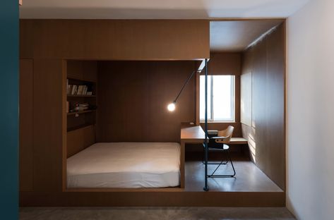 Gallery of How Do Architects Approach Interior Design in China? - 11 Small Hotel Room, Space Hotel, Tiny Office, Australia House, Hotel Room Design, Function Room, Coverlet Bedding, Hotel Interior Design, Residential Apartments