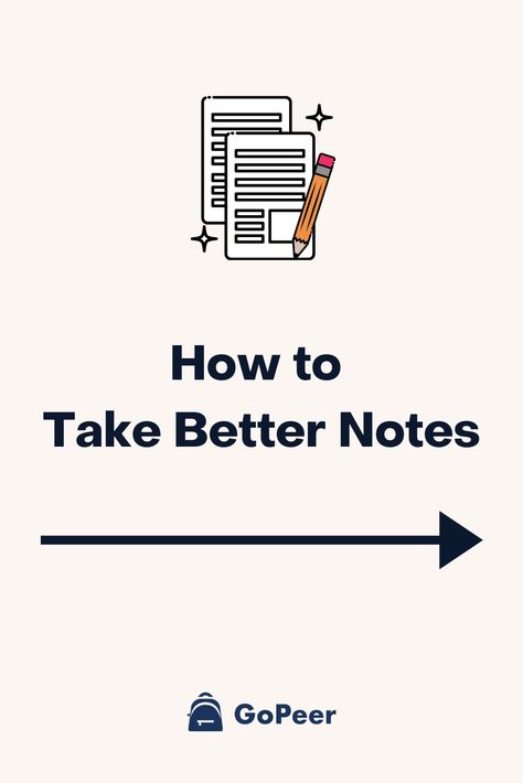 ✏️ To many, note-taking is considered an art form or skill one can master. There are many different ways to take notes and different strategies one can use to best summarize and organize information.

Here are some tips on how you can take better notes and use those notes to crush your classes this semester! 🔥

#study #studytips #notes #notetaking #notetakingstrategy #takingnotes #studyinspo #studyinspiration #growth #academichelp #academicdevelopment #organization #organizingnotes Ways To Study Better Tips, How To Take Down Notes, How To Take Calculus Notes, How To Be Studious, How To Review Notes, How To Take Smart Notes, How To Organise Your School Notes, Tips On Taking Notes, How To Study Computer Subject