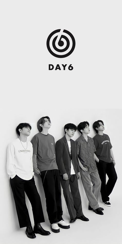 Day 6 Kpop, Day6 Wallpaper, Im Siwan, Jae Day6, Young K, Stray Kids Seungmin, Black And White Posters, This Is Love, Day 6