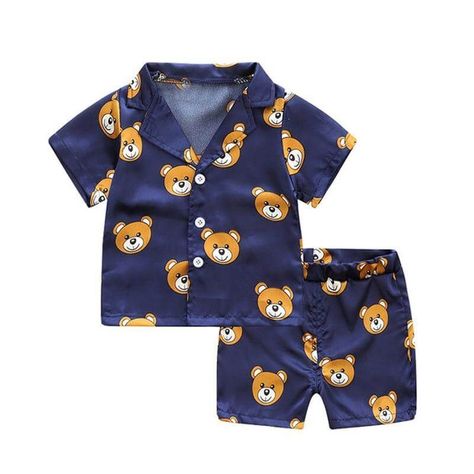 Bear Pajamas, Cartoon Deer, Toddler Girl Outfits Summer, Luxury Baby Clothes, Baby Mode, Fashion Baby Girl Outfits, Makijaż Smokey Eye, Newborn Girl Outfits, Baby Pajamas