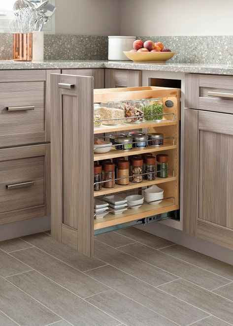 MARTHA MOMENTS: Martha's New Kitchen Products at The Home Depot Kitchen Cabinet Interior, New Kitchen Designs, Pantry Design, Kitchen Room Design, Kitchen Furniture Design, Vintage Kitchen Decor, Kitchen Cabinetry, Kitchen Cabinet Design, Decor Minimalist