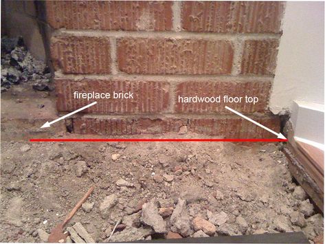 Remove Raised Hearth From Fireplace, Remove Hearth From Fireplace, Removing Hearth From Fireplace, Remove Brick Fireplace Hearth, Tiling A Brick Fireplace, Flush Hearth Fireplace, Removing Fireplace Hearth, Removing Brick From Fireplace, Remove Fireplace Hearth