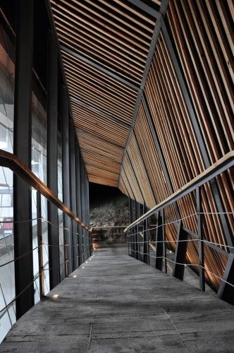 Sp Studio, Steel Architecture, Timber Architecture, Wood Architecture, Structure Architecture, Wooden Slats, Architectural Inspiration, Architecture Project, Architectural Elements