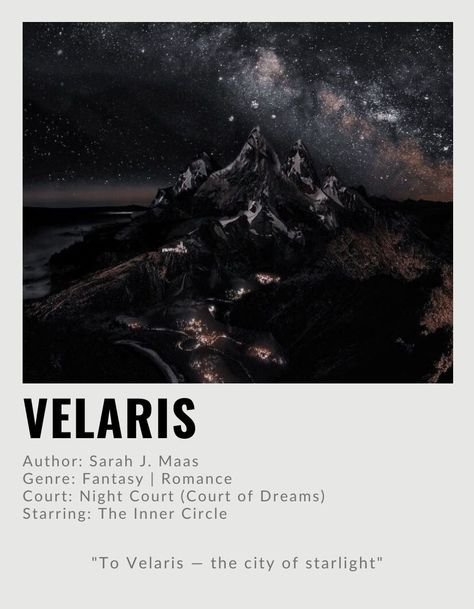 Acotar Series Book Covers, Acotar Polaroid Poster, Acotar Valerias, Acotar Art Night Court, The Night Court Acotar, Acotar Poster Aesthetic, Acotar Courts Aesthetic, Acotar Series Aesthetic, Polaroid Poster Books