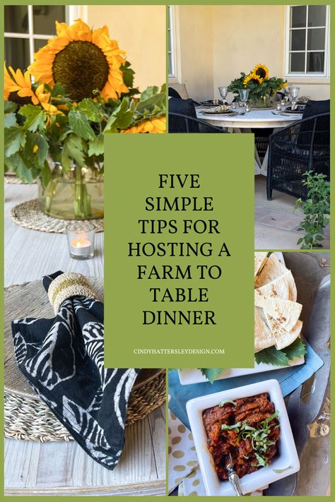 FIVE SIMPLE TIPS FOR HOSTING A FARM TO TABLE DINNER Farm To Table Dinner Party Decor, Farm To Table Appetizers, Farm To Table Menu Ideas, Farm To Table Party, Farm To Table Decor, Outdoor Harvest Table, Farm To Table Dinner Party, Dinner Party Place Settings, Farm To Table Recipes