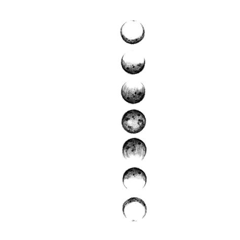 Moon Phases Tattoo Stencil, Fine Tattoo, Go Tattoo, Solar System Tattoo, Moon Phases Tattoo, Mark Tattoo, Moon Tattoos, Bts Tattoos, Spiritual Tattoos