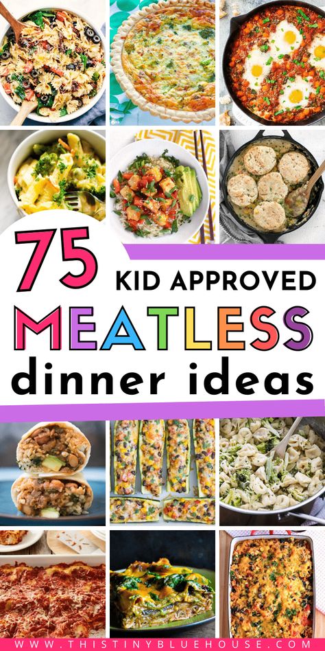 Family Vegetarian Meals, Kid Friendly Dinners, Meatless Meals Healthy, Vegetarian Kids, Vegetarian Meals For Kids, Kid Approved Meals, Meals For Kids, Meals Dinner, Meatless Monday Recipes