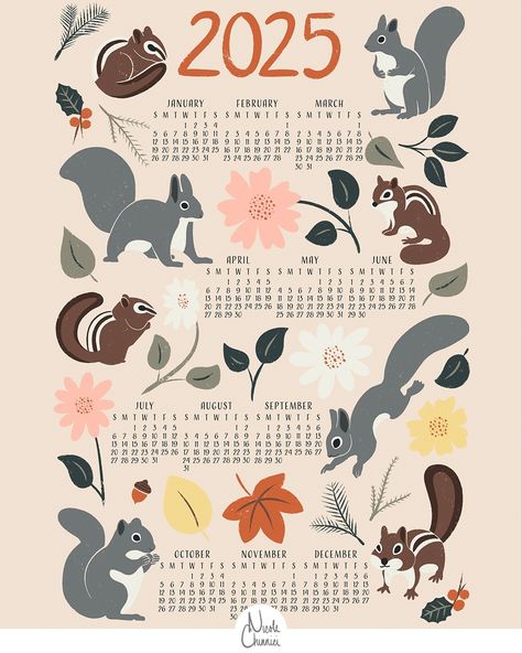 My submission for @spoonflower’s latest design challenge is this playful 2025 calendar tea towel featuring some of my favorite woodland creatures—squirrels and chipmunks! 🐿🍂 I had so much fun creating this cozy, nature-inspired piece to help you stay organized in the cutest way. Perfect for kitchens, gifts, or just a little seasonal charm all year long. 🧡🍁 Wish me luck in the challenge, and swipe to see how it looks on a tea towel or wall hanging! What do you think of my woodland critters? 🐾... Cozy Nature, Woodland Critters, Wish Me Luck, 2025 Calendar, June 3rd, Design Challenge, Woodland Creatures, Think Of Me, Squirrels