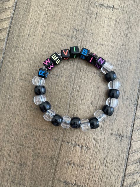 R we vibin? #kandi #kandikid #rave #raveoutfit #bracelet #festivaloutfit #edcessentials Edc Bracelets Ideas, Rave Candy Bracelets, Kandi Sayings, Rave Kandi Bracelets, Edc Bracelets, Rave Kandi Ideas, Rave Candy, Candy Bracelets, Rave Bracelets