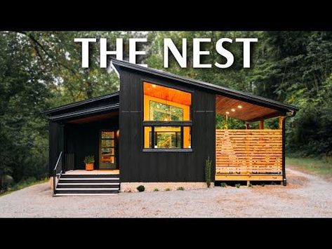 Best Tiny House, Small House Floor Plans, Tiny House Floor Plans, Tiny House Kitchen, Modern Tiny House, Best Flooring, Container House Design, Tiny House Cabin, The Nest