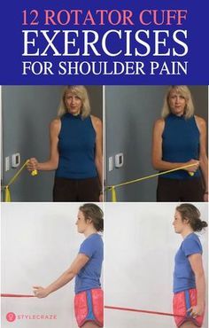 Rotator Cuff Injury Exercises, Rotator Cuff Rehab, Rotator Cuff Muscles, Frozen Shoulder Exercises, Exercise Aesthetic, Rotator Cuff Pain, Shoulder Rehab Exercises, Rotator Cuff Exercises, Shoulder Pain Exercises