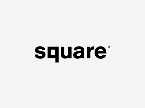 S Square Logo, Logo Square Design, Square Branding, Square Logo Design, Square Font, Square Aesthetic, Geometric Font, Square Graphic, Clothing Brand Logos