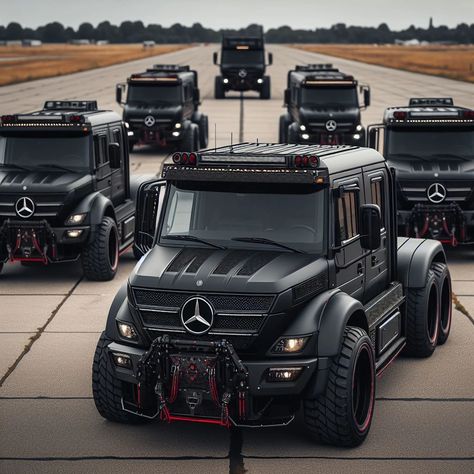 Mercedes Unimog, Truck Graphics, Concept Vehicles Sci Fi, Mercedes Gle, Mercedes Suv, Customised Trucks, Mercedes Benz Unimog, Mercedes Truck, Mercedes Benz G Class