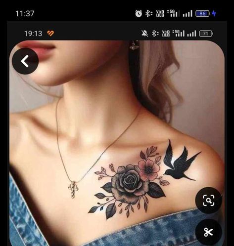 Tattoo Ideas Collar Bone, Cover Up Tattoo Ideas, Up Tattoo Ideas, Up Tattoo, Cover Up Tattoo, Up Tattoos, Collar Bone, Tattoo Ideas, Bones