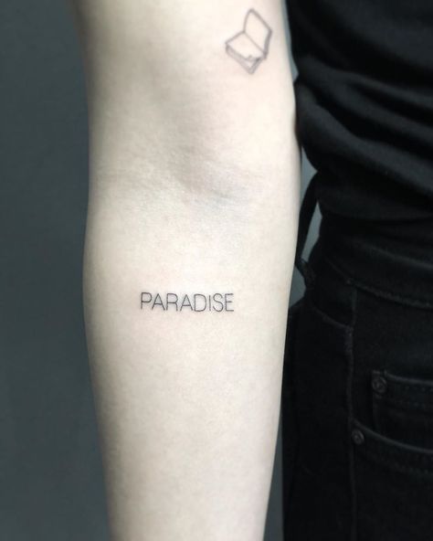 Coldplay Paradise Tattoo, Coldplay Tattoo, Coldplay Paradise, Paradise Tattoo, Small Hand Tattoos, Treat People With Kindness, Inked Girls, Coldplay, Fine Line Tattoos