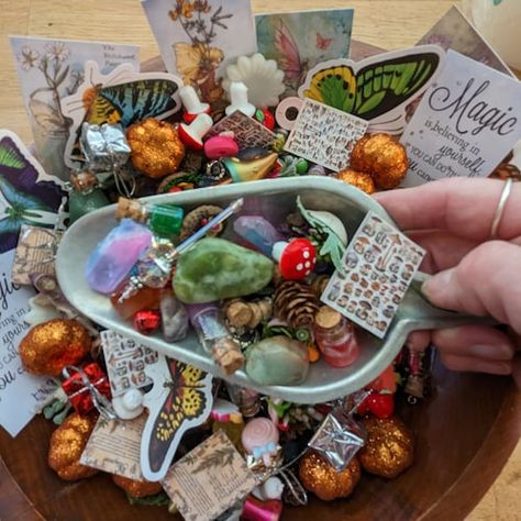 Candy Mushrooms, Fairy Trinkets, Garden Trinkets, Fairy Candy, Fairy Treasure, Fairy Spells, Fairy Miniatures, Fairy Stones, Fairy Items