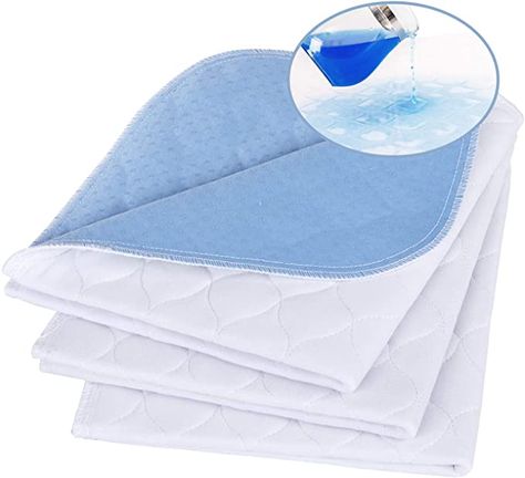 Amazon.com: Non-Slip Bed Pads for Incontinence,20"X24" (3 Pack),Waterproof Washable Underpads and Mattress Protectors,Absorbent Incontinence Bed Pads for Children,Kids,Pets: Health & Personal Care Mattress Protectors, Bed Pads, Mattress Protector, Animals For Kids, Mattress, Personal Care, Bed, Health