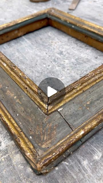 Gehring/Heijdenrijk on Instagram: "A small detail of the intricate making process of our beautiful 15th century handmade frame “Botticelli” to be seen at Tefaf Maastricht" How To Put Photos On Wood, Aluminum Foil Art, Small Picture Frames, Oil Painting Frames, Handmade Frame, Old Picture Frames, Asian Homes, Asian Home Decor, Gold Leaf Art