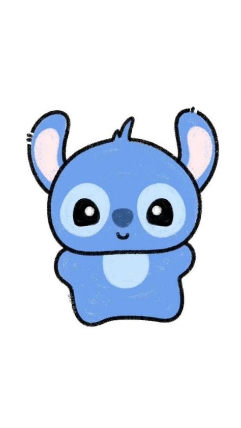 Simple Cute Art, Cute Doodles Drawings Kawaii, Kawaii Stitch, Cute Kawaii Drawings Easy, Cute Drawings Kawaii, Cute Stitch Drawings, Easy Drawings Colorful, Drawing Ideas Easy Colorful, Dibujos Cute Faciles