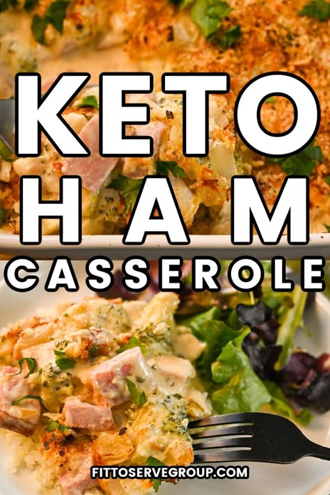 Keto Casserole With Ham, Low Carb Ham Casserole, Dishes To Make With Leftover Ham, Keto Ham Broccoli Casserole, Keto Ham Recipes Dinners, Keto Ham Dinner Recipes, Keto Recipes Using Ham, Keto Ham Steak Dinner Ideas, Keto Ham Steak Recipes