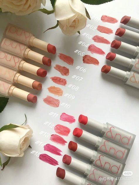 Romand Zero Matte Lipstick, Koleksi Makeup, Makeup Accesories, Fancy Makeup, Soft Makeup, Makeup Swatches, Makeup Items, Lipstick Makeup, Asian Makeup