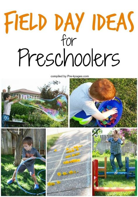 Field Day Ideas for Preschoolers. Having a field day for Preschool? Here's a list of age-appropriate fun-filled activities for a stress-less field day! Sports Day Activities, Field Day Ideas, Field Day Activities, Field Day Games, Fun Activities For Preschoolers, Planning School, Ideas For Preschoolers, Fun Outdoor Activities, Summer Preschool