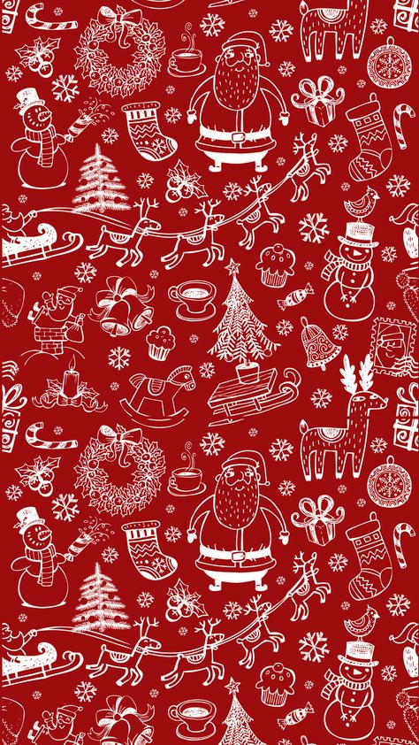 40+ Cute Aesthetic Christmas Wallpapers to Jazz Up Your Phone - Gotechtor Christmas Pdf Printables Free, Christmas Pattern Wallpaper, Marco Polaroid, Wallpaper Christmas, Christmas Tree Background, Christmas Papers, Merry Christmas Background, Xmas Wallpaper, Christmas Wallpapers