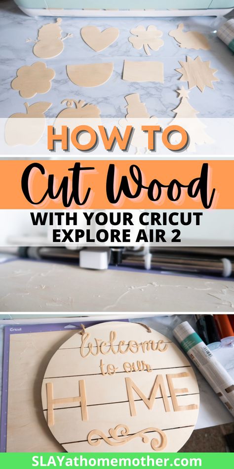 Cricut Explore Air 2 For Beginners Projects, Cricut Wood Projects Balsa, Interchangeable Home Sign Diy Cricut, Diy Home Decor Cricut Craft Ideas, Cricut Explore Air 2 Projects To Sell, Cricut Mobile Projects, Diy Cricut Wood Projects, Cricut Outdoor Signs, Engrave With Cricut Explore Air