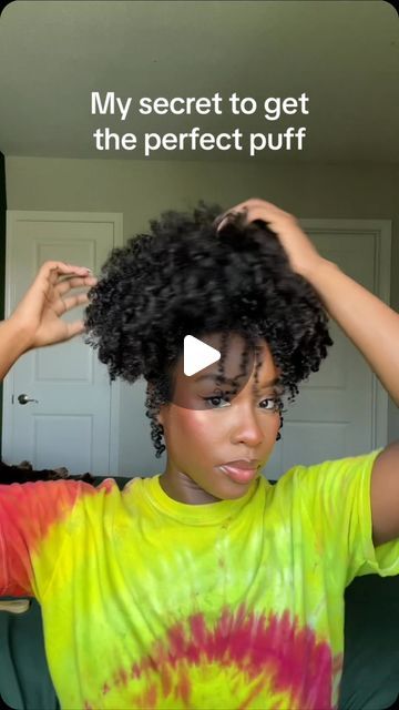 Kyla on Instagram: "Customizing the size of the elastic helps to make it as big or as small as you want #type4hair #hairpuff #highpuff

@cantubeauty hook elastics" 4c Natural Hairstyles With Bangs, High Puff With Scarf, Low Afro Puff, Natural Puff Hairstyles, High Afro Puff, Natural Hair Puff, High Puff, Hair Puff, Everyday Hair