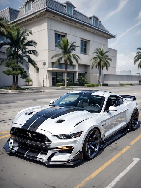 2024 Mustang Convertible, Mustang Cobra Shelby Gt500, Mustangs Cars, Mustang S550, Mustang Shelby Cobra, White Mustang, Gt Mustang, Sports Cars Mustang, 2024 Ford Mustang