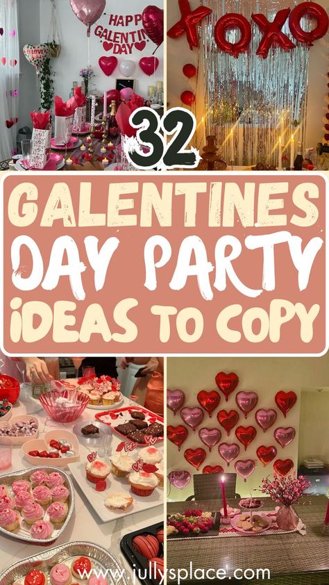 galentines day party ,galentines day party ideas, galentines day party decor, galentines day party decorations, Galentines aesthetic Galentine Party Ideas For Teens, Valentines Work Party Ideas, Galentines Hosting Ideas, Crafts For Galentines Party, How To Host A Galentines Party, Galentines Inspo Decor, Galentines Party Checklist, February Party Ideas For Adults, Valentine Day Party Ideas For Adults