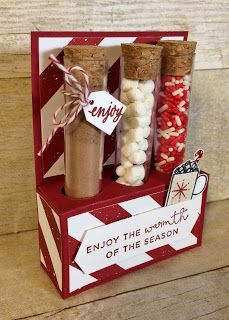 Test Tube Crafts, Fall Craft Fairs, Christmas Treats Holders, 12 Days Of Xmas, Mini Baileys, Christmas Craft Fair, Bazaar Crafts, Treat Holders, Test Tubes