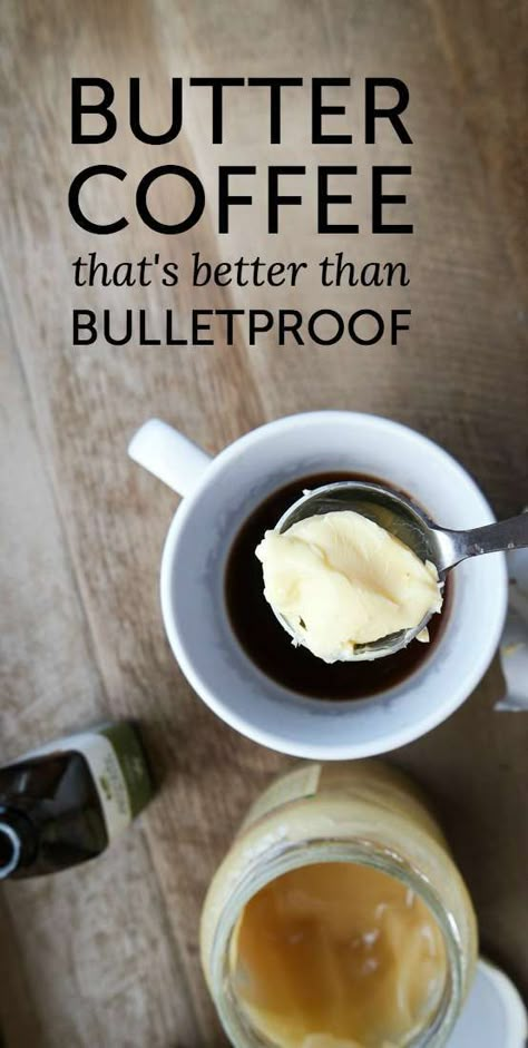 Butter Coffee Recipe that's Better than Bulletproof Butter Coffee Recipe, Butter Coffee, Keto Drinks, Best Butter, Eating Breakfast, Keto Drink, Bulletproof Coffee, Keto Foods, A Cup Of Coffee