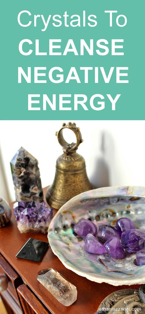 Negative Energy Cleanse, Remove Negative Energy, Powerful Crystals, Energy Vampires, Crystal Uses, Energy Blocks, Energy Clearing, Everything Is Energy, Removing Negative Energy